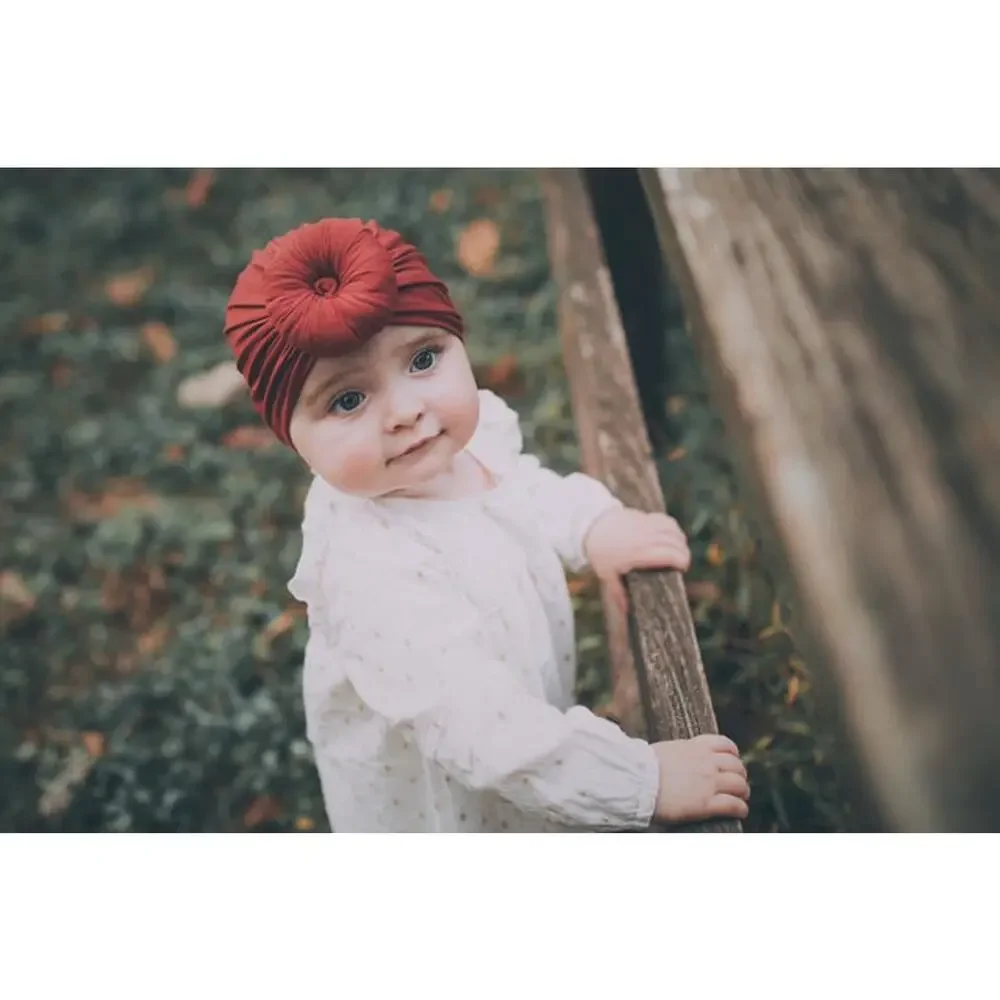 NEW Baby Knotted Turban Hat 9-36 months